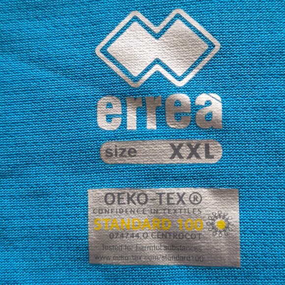 NWT Erreà Italian Vollyeball Jersey Workout Sport Ventilated Tee Size XXL - Picture 8 of 11